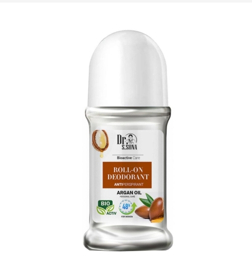  Dr.Sona Bioactive Care Roll-On Deodorant Antiperspirant Argan Oil Arqan yağı ilə qadınlar üçün diyircəkli dezodorant-antiperspirant 50 ml şəkil