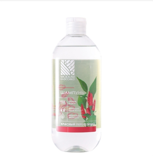 Picture of MODUM Saç şampunu KLASSİKA Qırmızı bibər, 550 ml